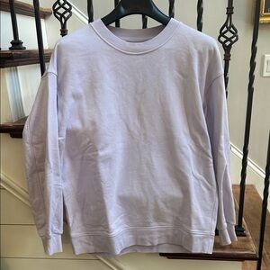 Lululemon Perfectly Oversized Crew Lavender Dew